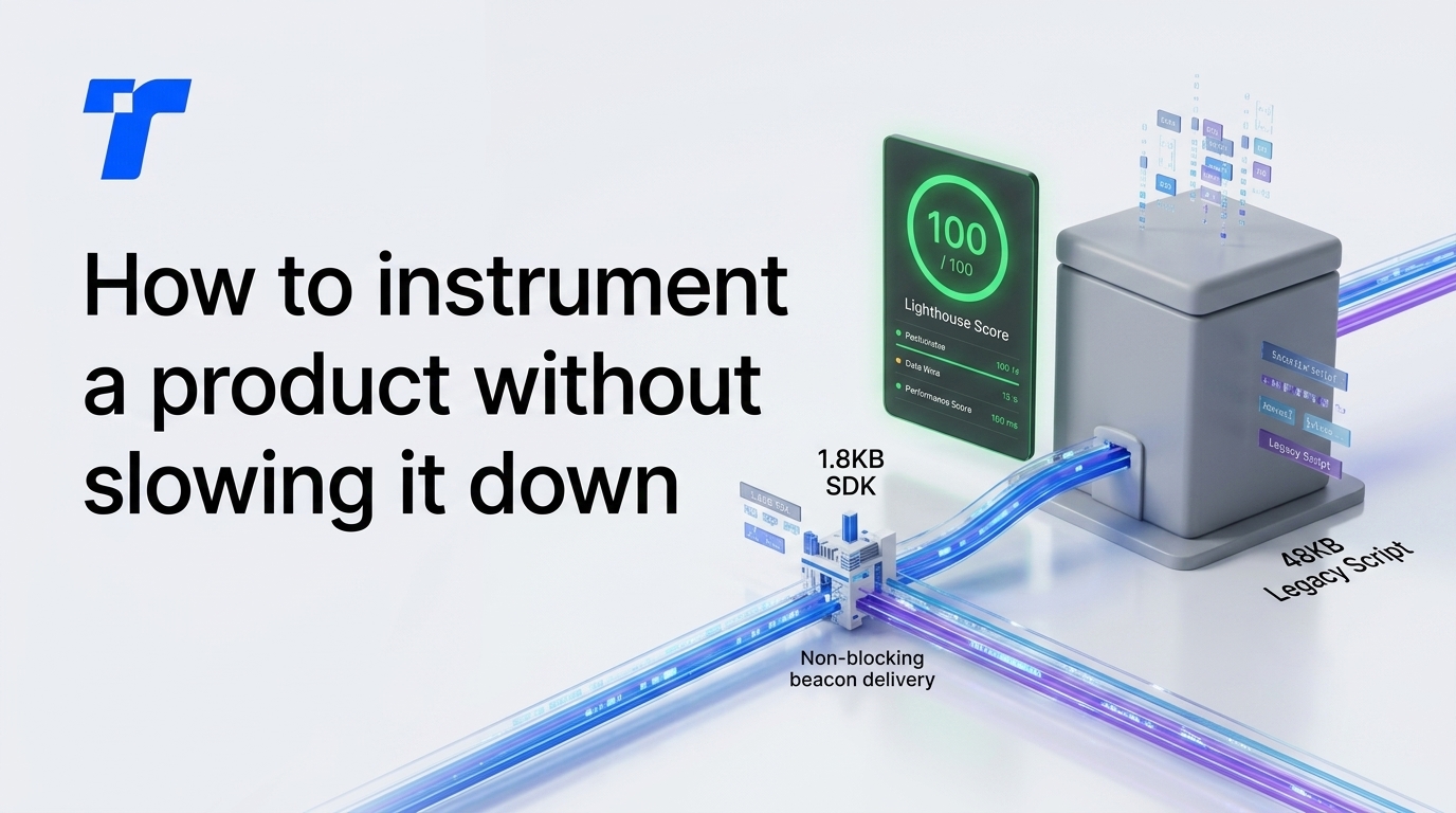 How to instrument a product without slowing it down developer guide banner