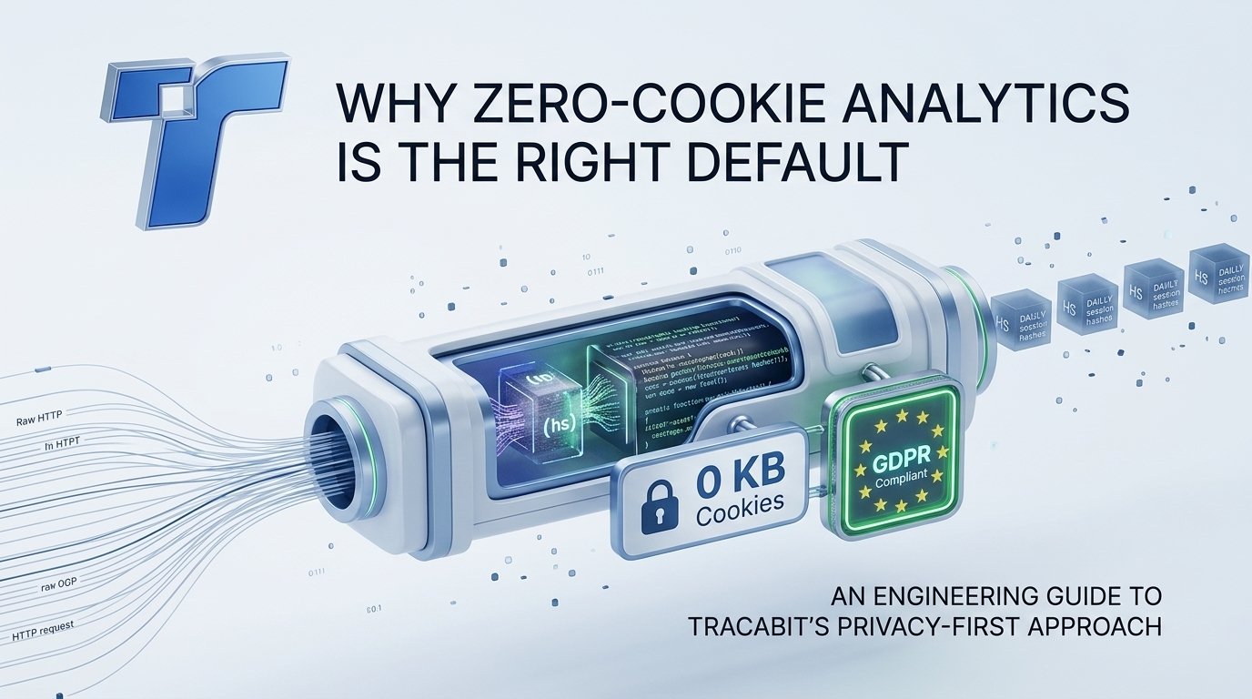 Why zero-cookie analytics is the right default engineering guide banner